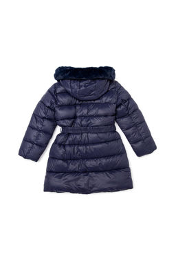 Темно-синее пальто для девочки Неожиданная скидка в корзине - U.s. polo assn фото 2