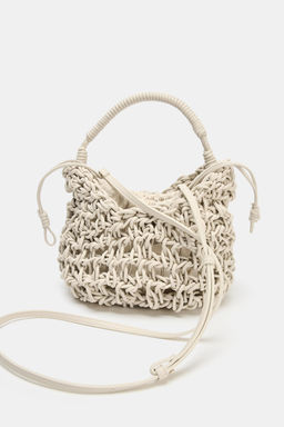 BRAIDED SHOULDER BAG