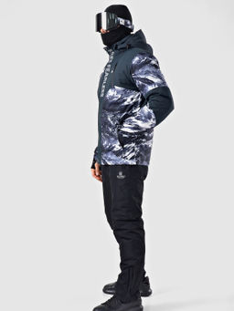 Мужская зимняя горнолыжная куртка Evil Wolf 68611_3 Серый