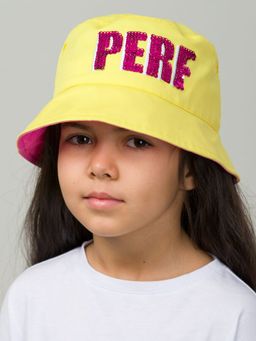 PELICAN, панама для девочек, Желтый фото 3