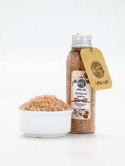 Цена за 2 шт. Жемчуг для ванны во флаконе, 85 г, аромат имбирный пряник, URAL LAB