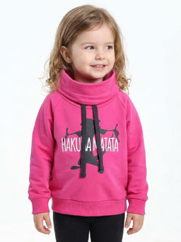 Джемпер для девочки UD 6735 малиновый - Mini maxi фото 2