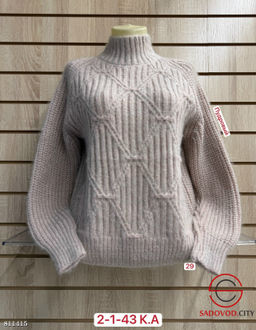 Свитер женский с высоким горлом - Bruno фото 8