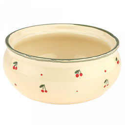 Бочонок (пельменница) керамический "Малый" 1,25л, д14см, h18,5см, "Кантри", с крышкой (Россия)