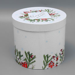 Коробка подарочная круглая Сказочных моментов, 19.5 22 см - Дарите счастье фото 5