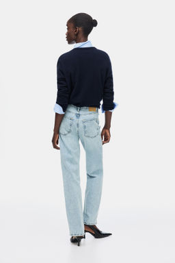 Straight High Jeans - H&m фото 7