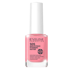 Eveline Препарат мультивитаминный для лечения хрупких и ломких ногтей Eveline Nail Therapy SOS, с кальцием, 12мл  фото 2