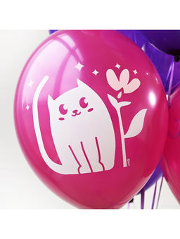 Воздушные шары латексные 14" «Котики милые», набор 50 шт.