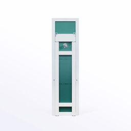 Зеркало "Белое" 45х160 см, напольное, ширина рамы 55мм