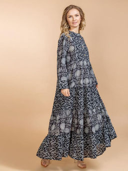 Платье (хлопок) №25-584-5 (Лето 2025) - Ганг фото 4