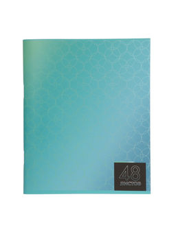 Комплект тетрадей из 5 шт (4 разные + 1 МИКС) Мыльные пузыри, 48 листов, в клетку, обложка мелованная бумага, блок №2, белизна 75% (серые листы) - Calligrata фото 11