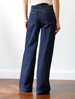 Джинсы трубы прямые из эластичного денима - Vilatte фото 3