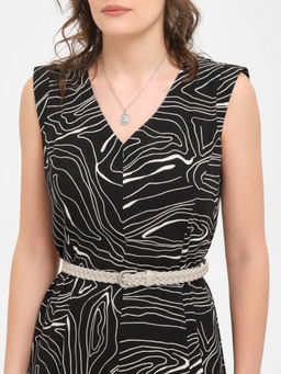 Платье с принтом - Stilla фото 6