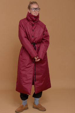 Утепленное пальто - N.u.d.e фото 5