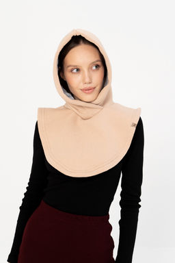 Капор Футер 3-х нитка начес 333L17 бежевый - Solo mio фото 4