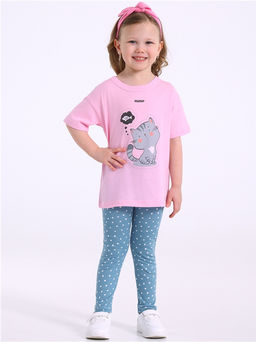 футболка+легинсы 2ДДР5705001н - Апрель фото 3