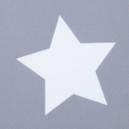 Шторы портьерные «Этель» Grey stars, 145×260 см, 2 шт., габардин