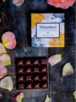 Шоколад Nilambari горький 70%