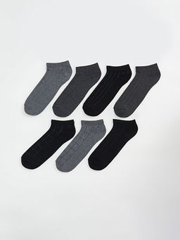 Desenli Erkek Patik ?orap 7li