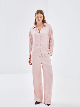 Oversize Saten Kad?n G?mlek