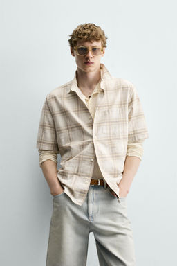 CAMISA REGULAR FIT CUADROS / Arena - Zara фото 2