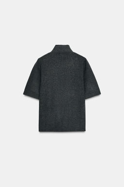 SHORT SLEEVE BEADED KNIT JUMPER - Zara фото 5