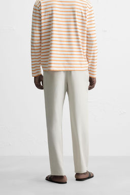 RELAXED FIT FLOWING TROUSERS - Zara фото 3