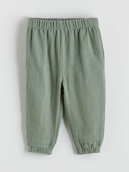 Beli Lastikli Regular Fit Erkek Bebek Pantolon