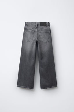 WIDE-LEG JEANS WITH RHINESTONES - Zara фото 2