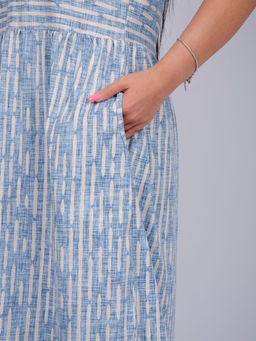 Платье "Делия" штрих, трикотаж