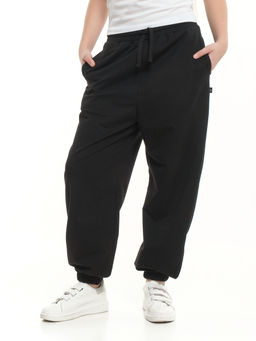 Брюки спортивные для девочки 22-0092 черный