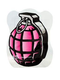 Цена за 40 шт. Прикол бомбочка «Граната», 9.5×7×1 см, цвета МИКС