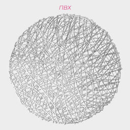 Набор салфеток сервировочных на стол Доляна Паутинка, d=38 см, 4 шт, цвет серебряный  фото 15