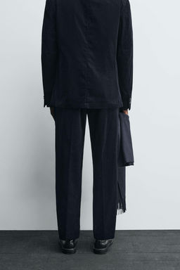 CORDUROY SUIT TROUSERS - Zara фото 3