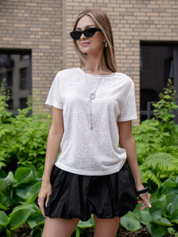 Футболка паутинка полупрозрачная