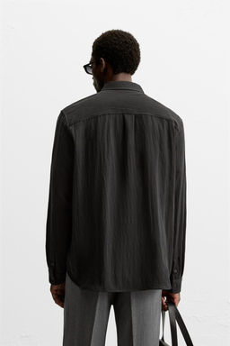 LYOCELL - VISCOSE SHIRT - Zara фото 3