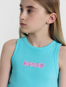 Топ для девочек бирюзово-голубой - Mark formelle фото 5