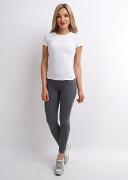 CLE LL002/1у Лосины жен. длинные (ЧБ база) меланж серый - Clever wear фото 3