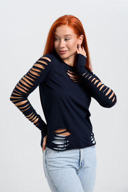 7476 Лонгслив женский