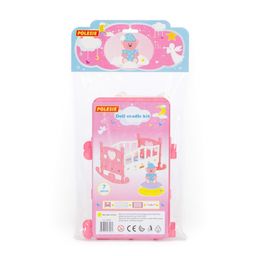 Кроватка-качалка сборная для кукол №2 (7 элементов) (в пакете) - Полесье фото 8