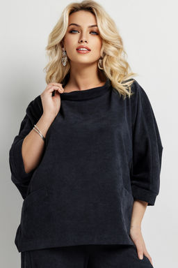 Блузка женская 4497/02/Графитовый