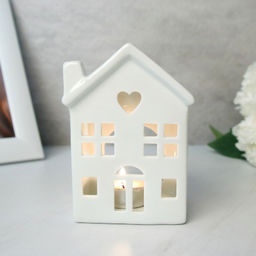 Аромалампа Домик / 927 /уп 96/белая - ГалеонТрейд фото 3