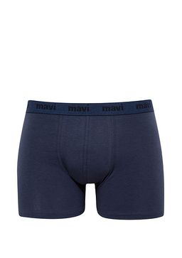 Lacivert Basic Boxer