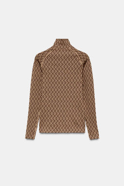 JACQUARD THERMAL T-SHIRT THERMOLITE® CORE SKI COLLECTION - Zara фото 7