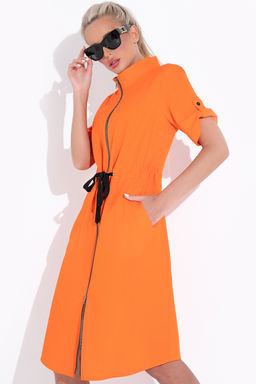 Платье Ясмина (оранж) - Эльза фото 4