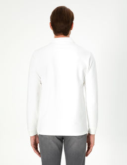 Ekru Regular Fit Sweatshirt - Pierre cardin фото 5