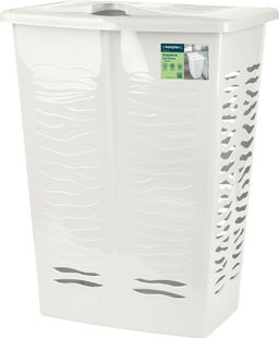 Корзина для белья Keeplex Regular с откидной крышкой 42л 39,8х29,9х53,7см KL1707
