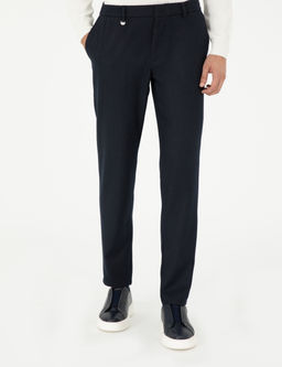Lacivert Ex. Slim Fit Kuma_ Pantolon