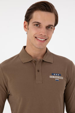 Мужской свитшот цвета хаки Неожиданная скидка в корзине - U.s. polo assn фото 2