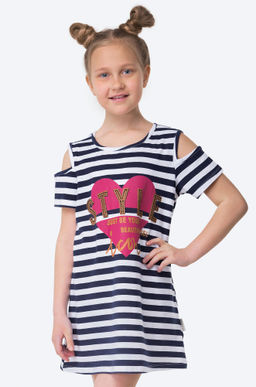 Летнее платье с лайкрой для девочки Bonito  фото 28